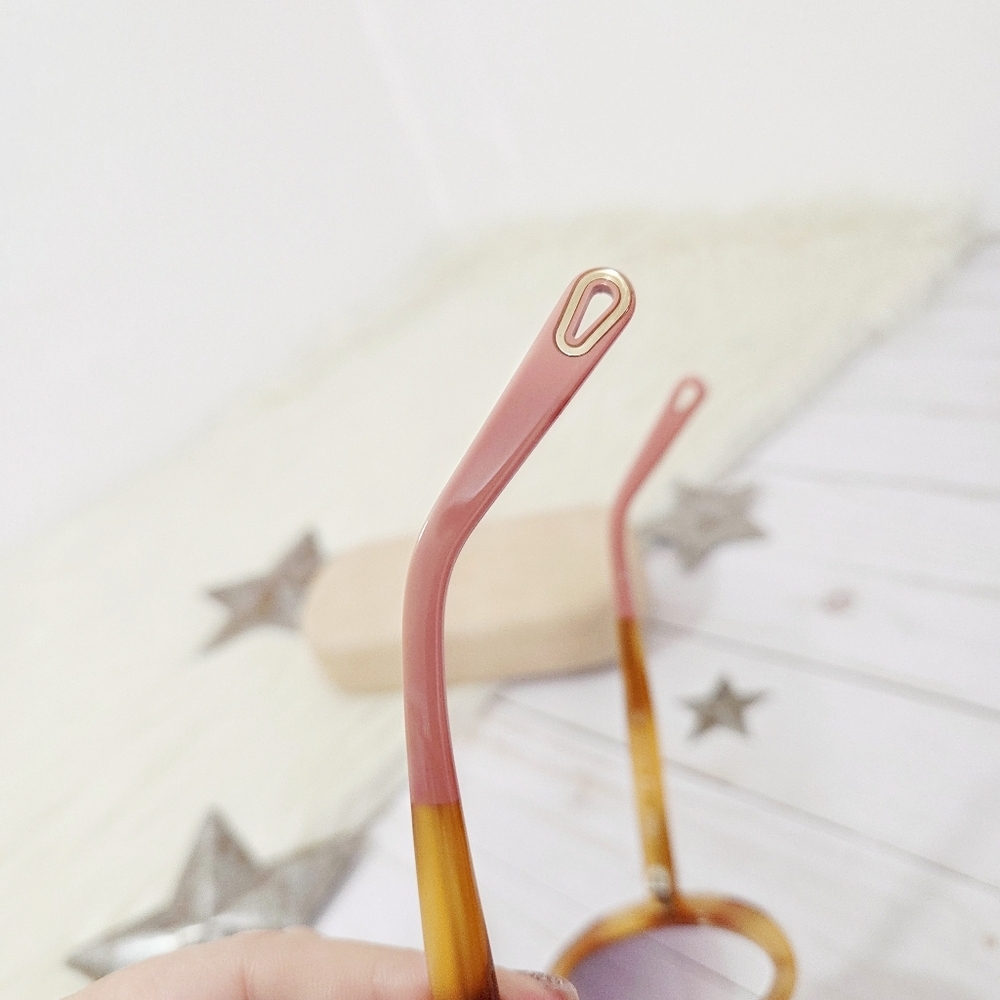 Chloé Women's Oversized Bonnie Infinity Sunglasses Lt Havana Gradient Purple - Picture 8 of 10